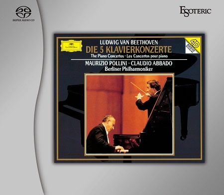 MAURIZIO POLLINI / マウリツィオ・ポリーニ / ベートーヴェン: ピアノ協奏曲全集 (SACD)