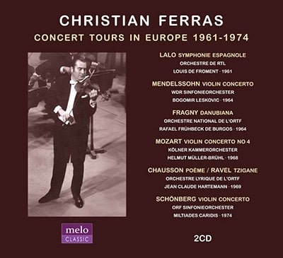 CHRISTIAN FERRAS / クリスチャン・フェラス / CONCERT TOURS IN EUROPE 1961-1974