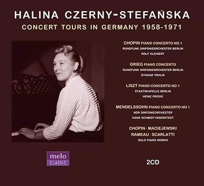 HALINA CZERNY-STEFANSKA / ハリーナ・チェルニー=ステファンスカ / CONCERT TOURS IN GERMANY 1958-1971