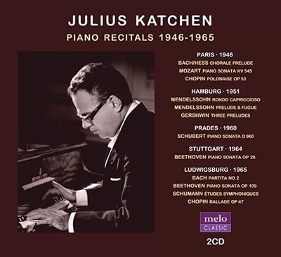 JULIUS KATCHEN / ジュリアス・カッチェン / PIANO RECITAL 1946-1965