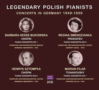 VARIOUS ARTISTS (CLASSIC) / オムニバス (CLASSIC) / LEGENDARY POLISH PIANISTS CONCERTS IN GERMANY 1949-1959