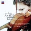JANINE JANSEN / ジャニーヌ・ヤンセン / BEETHOVEN/BRITTEN:VIOLIN CONCERTO / ベートーヴェン:ヴァイオリン協奏曲 ニ長調 Op.61
