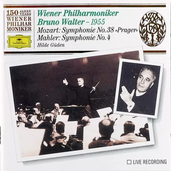 MOZART: SYMPHONY NO.38 / MAHLER: SYMPHONY NO.4/BRUNO WALTER