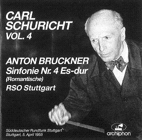 CARL SCHURICHT / カール・シューリヒト / BRUCKNER:SYMPHONY 4