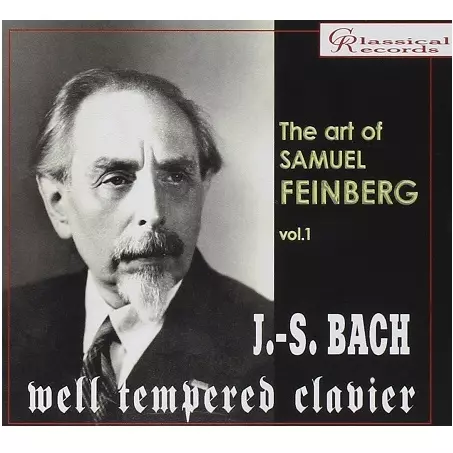 SAMUIL FEINBERG / サムイル・フェインベルク / BACH:WELL TEMPERED CLAVIER BOOK1