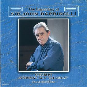 JOHN BARBIROLLI / ジョン・バルビローリ / シューベルト:交響曲第9番