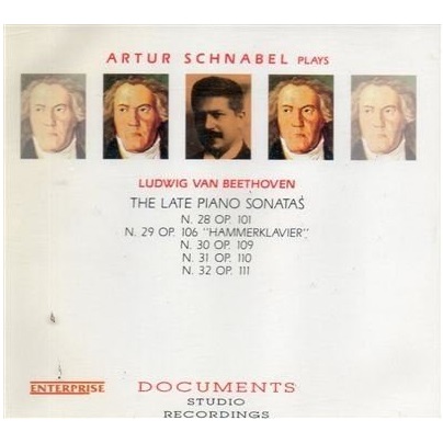 ARTUR SCHNABEL / アルトゥール・シュナーベル / BEETHOVEN: THE LATE PIANO SONATAS