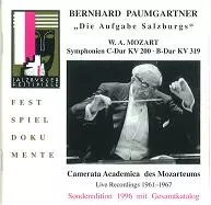BERNHARD PAUMGARTNER / ベルンハルト・パウムガルトナー / MOZART:SYMPHONY C-DUR KV200