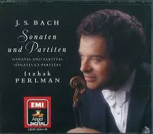バッハ:無伴奏ヴァイオリンのためのソナタ/ITZHAK PERLMAN/イツァーク