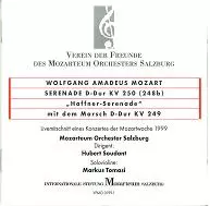 HUBERT SOUDANT / ユベール・スダーン / MOZART:HAFFNER-SERENADE