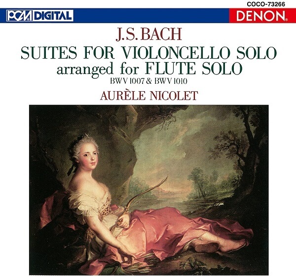 AURELE NICOLET  / オーレル・ニコレ / フルートによるバッハ「無伴奏チェロ組曲」 (第1番 & 第4番)