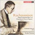 HOWARD SHELLEY / ハワード・シェリー / RACHMANINOV:PIANO CONCERTOS