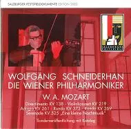 WOLFGANG SCHNEIDERHAN / ヴォルフガング・シュナイダーハン / MOZART:VIOLIN CONCERTO KV219