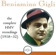 GIGLI ,BENIAMINO / ジーリ (ベニャミーノ) / HMV RECORDINGS(1918-32)