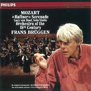 FRANS BRUGGEN / フランス・ブリュッヘン / モーツァルト:セレナード第7番「ハフナー」