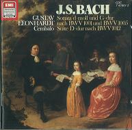GUSTAV LEONHARDT / グスタフ・レオンハルト / BACH:SONATEN BWV1001