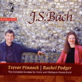 RACHEL PODGER / レイチェル・ポッジャー / J.S.バッハ:ヴァイオリンとチェンバロのためのソナタ:第1番-第6番