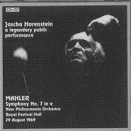 JASCHA HORENSTEIN / ヤッシャ・ホーレンシュタイン / MAHLER:SYMPHONY NO.7