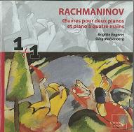 BRIGITTE ENGERER / ブリジット・エンゲラー / RACHMANINOV:OEUVRES POUR DEUX PIANOS