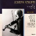 JOSEPH SZIGETI / ヨーゼフ・シゲティ / ブラームス:ヴァイオリン協奏曲 / ホルン三重奏曲