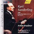 KURT SANDERLING / クルト・ザンデルリンク / BRUCKNER: SYMPHONY NO.7 / ブルックナー:交響曲第7番