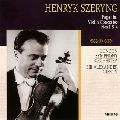 HENRYK SZERYNG / ヘンリク・シェリング / パガニーニ:ヴァイオリン協奏曲第1番・第4番