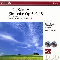 DAVID ZINMAN / デイヴィッド・ジンマン / J.C.バッハ:シンフォニア集op.6,op.18,op.9