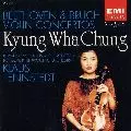 【売約済】チョン・キョンファ／ベートーヴェン&ブルッフ BEETHOVEN & BRUCH:VIOLIN CONCERTOS / ベートーヴェン&ブルッフ