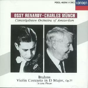 OSSY RENARDY / オシー・レナルディ / ブラームス:ヴァイオリン協奏曲 他