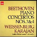 ALEXIS WEISSENBERG / アレクシス・ワイセンベルク / BEETHOVEN: PIANO CONCERTOS NO.3 & NO.4 / ベートーヴェン:ピアノ協奏曲第3番・第4番