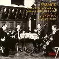 GEWANDHAUSORCHESTER LEIPZIG / ライプツィヒ・ゲヴァントハウス管弦楽団  / FRANCK: QUARTETT FUR ZWEI VIOLINEN, VIOLA UND VIOLONCELLO D-DUR / フランク:弦楽四重奏曲ニ長調