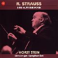 HORST STEIN / ホルスト・シュタイン / R.STRAUSS: EINE ALPENSINFONIE / R.シュトラウス:アルプス交響曲