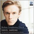DANIEL HARDING / ダニエル・ハーディング / ブラームス:交響曲第3番&第4番