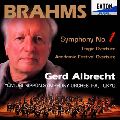 GERD ALBRECHT / ゲルト・アルブレヒト / ブラームス:交響曲第1番|悲劇的序曲|大学祝典序曲