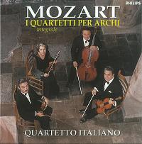QUARTETTO ITALIANO / イタリア四重奏団 / MOZART:I QUARTETTI PER ARCHI