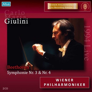 CARLO MARIA GIULINI / カルロ・マリア・ジュリーニ / ベートーヴェン:交響曲第3番&第4番