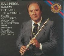 JEAN-PIERRE RAMPAL / ジャン=ピエール・ランパル / C.P.E.BACH:THE COMPLETE FLUTE CONCERTOS