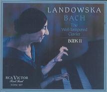 WANDA LANDOWSKA / ワンダ・ランドフスカ / J.S.BACH:WELL-TEMPERED CLAVIER BOOK 2 BWV870-93