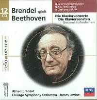 ALFRED BRENDEL / アルフレート・ブレンデル / BEETHOVEN:PIANO SONATA/PIANO CONCERTO