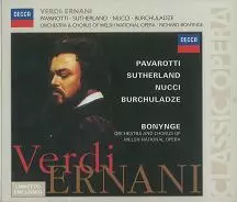 RICHARD BONYNGE / リチャード・ボニング / VERDI:ERNANI / ヴェルディ:歌劇『エルナーニ』全曲