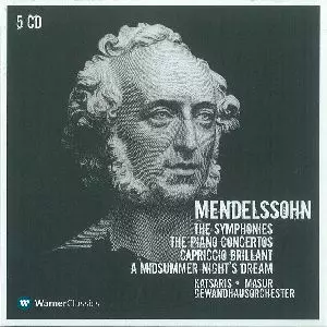 KURT MASUR  / クルト・マズア / MENDELSSOHN:SYMPHONIES / メンデルスゾーン:交響曲全集、ピアノ協奏曲第1番、第2番、他