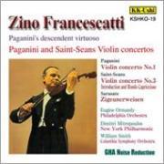 ZINO FRANCESCATTI / ジノ・フランチェスカッティ / パガニーニ & サン=サーンス: ヴァイオリン協奏曲ほか 