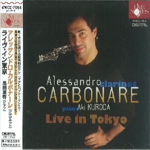 ALESSANDRO CARBONARE / アレッサンドロ・カルボナーレ / ライヴ・イン東京