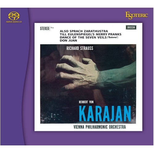 HERBERT VON KARAJAN / ヘルベルト・フォン・カラヤン / R.STRAUSS: ALSO SPRACH ZARATHUSTRA, ETC (SACD) / R.シュトラウス: ツァラトゥストラはかく語りき / 他