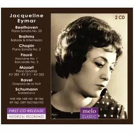 JACQUELINE EYMAR / ジャクリーヌ・エマール / MOZART, CHOPIN & BEETHOVEN: PIANO SONATAS / ETC