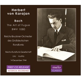 HERBERT VON KARAJAN / ヘルベルト・フォン・カラヤン / BACH:ART OF FUGUE (FOR STRINGS)