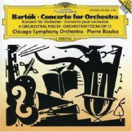 BARTOK:CONCERTO FOR ORCHESTRA/FOUR PIECES/PIERRE BOULEZ/ピエール