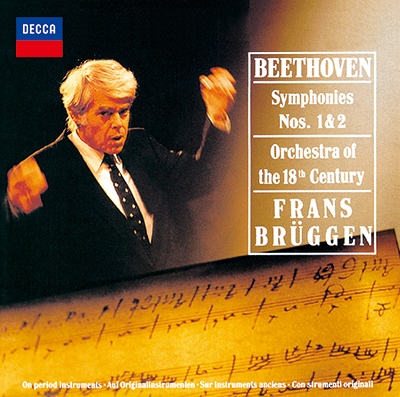 FRANS BRUGGEN / フランス・ブリュッヘン / ベートーヴェン:交響曲第1番&第2番