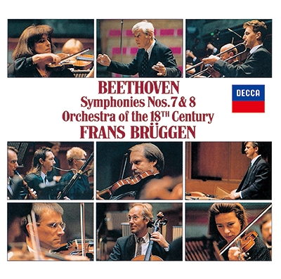 FRANS BRUGGEN / フランス・ブリュッヘン / ベートーヴェン:交響曲第7番&第8番
