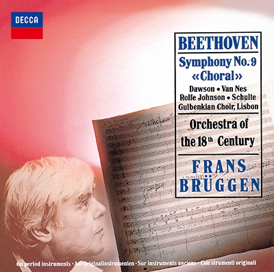 FRANS BRUGGEN / フランス・ブリュッヘン / ベートーヴェン:交響曲第9番《合唱》、序曲《コリオラン》、《エグモント》序曲